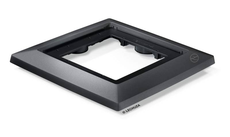 Lechuza Pflanzenroller Cubico 40 anthrazit metallic grau von geobra Brandstätter Stiftung & Co. KG LECHUZA