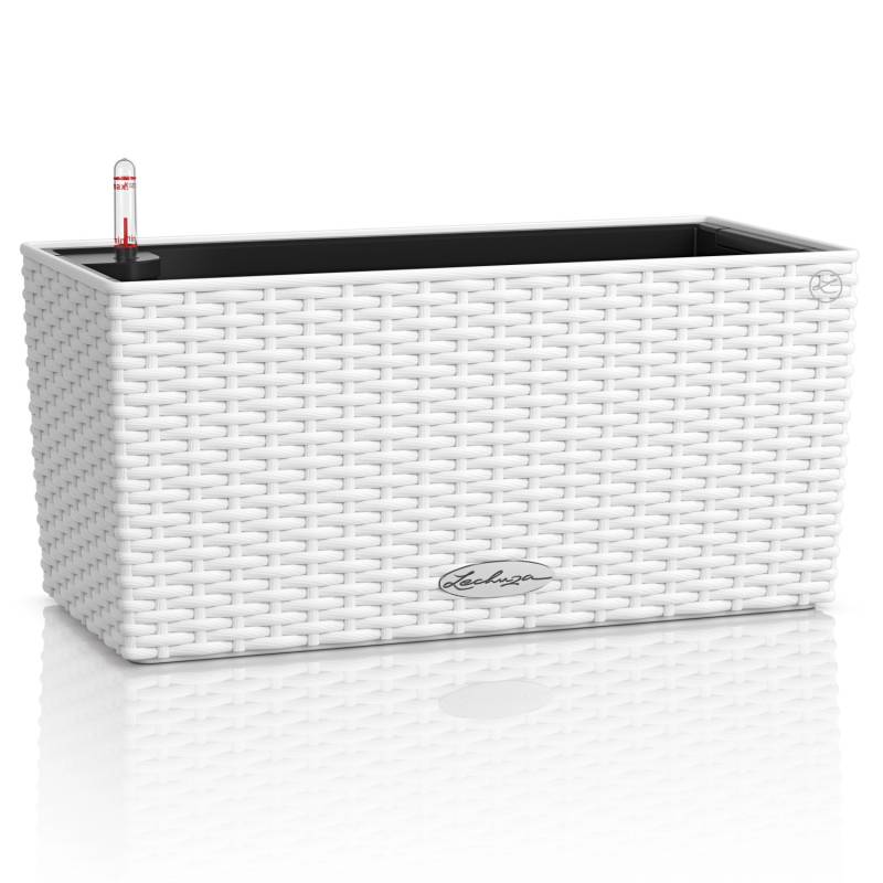 Lechuza Pflanzgefäß Balconera Cottage 40 cm x 19 cm Weiß von Lechuza