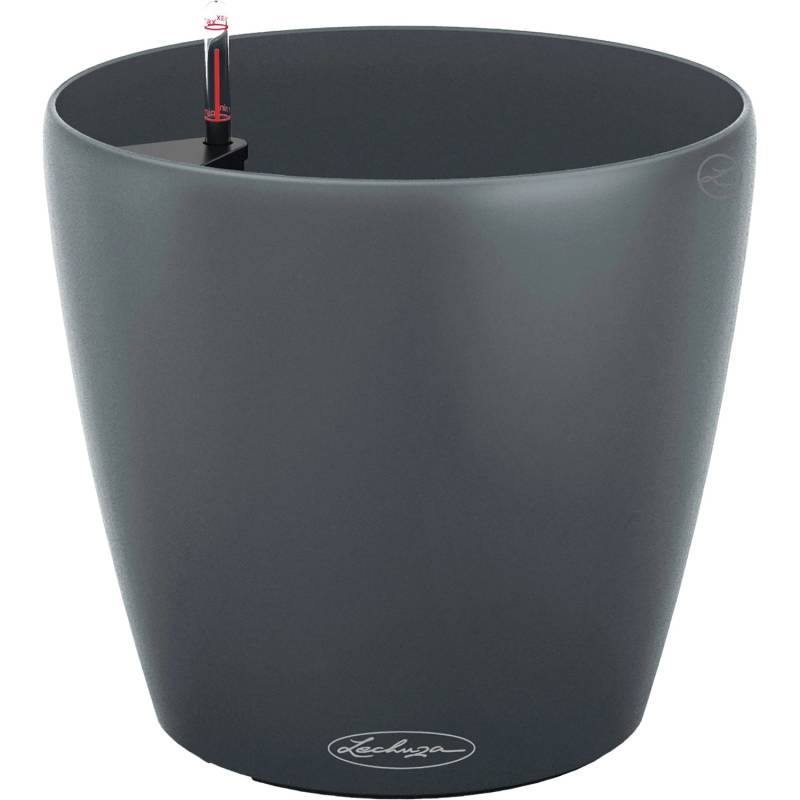 Lechuza Pflanzgefäß Classico Color Eco 21 Grau Ø 22 cm von Lechuza