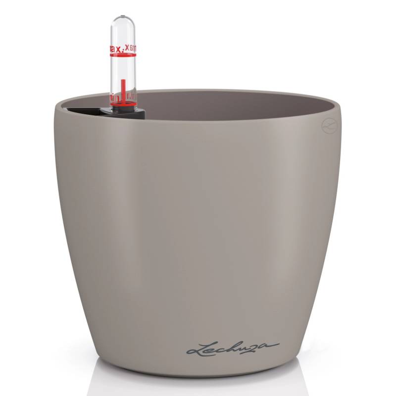 Lechuza Pflanzgefäß Classico Color Ø 13 cm x 12 cm Sandbraun von Lechuza