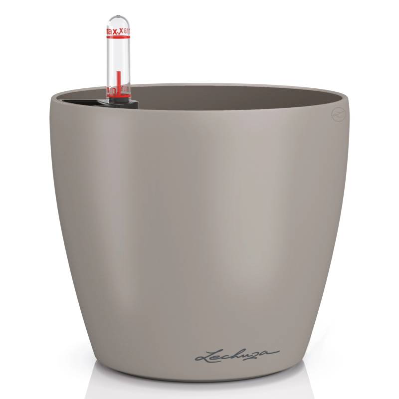 Lechuza Pflanzgefäß Classico Color Ø 15 cm x 14 cm Sandbraun von Lechuza