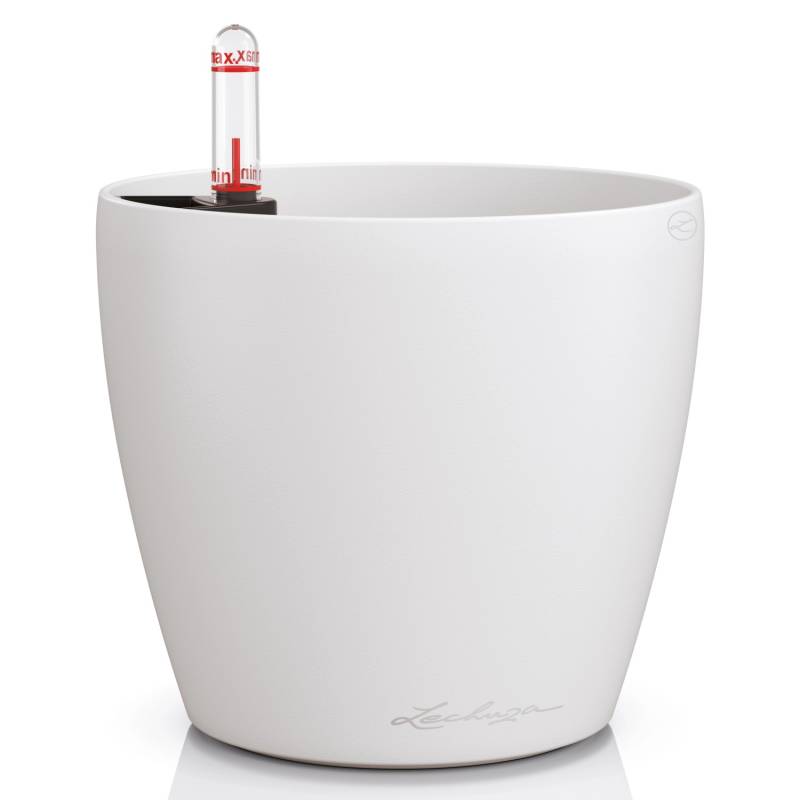 Lechuza Pflanzgefäß Classico Color Ø 15 cm x 14 cm Weiß von Lechuza