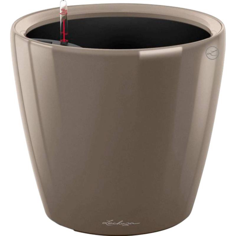Lechuza Pflanzgefäß Classico Premium LS Ø 22 cm x 21 cm Taupe hochglanz Lechuza Pflanzgefäß Classico Premium LS Ø 22 cm x 21 cm Taupe hochglanz von Lechuza
