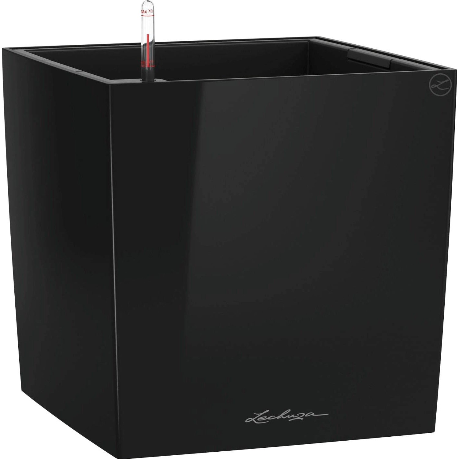 Lechuza Pflanzgefäß Cube Premium 40 cm x 40 cm Schwarz hochglanz Lechuza Pflanzgefäß Cube Premium 40 cm x 40 cm Schwarz hochglanz von Lechuza