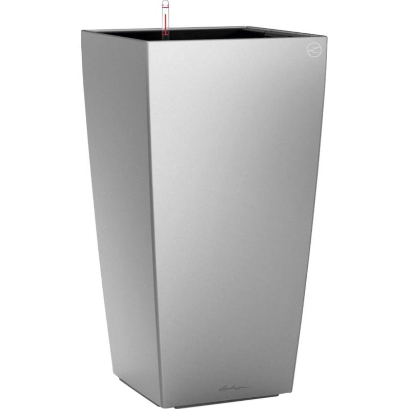 Lechuza Pflanzgefäß Cubico Premium 22 cm x 22 cm Silber metallic Lechuza Pflanzgefäß Cubico Premium 22 cm x 22 cm Silber metallic von Lechuza