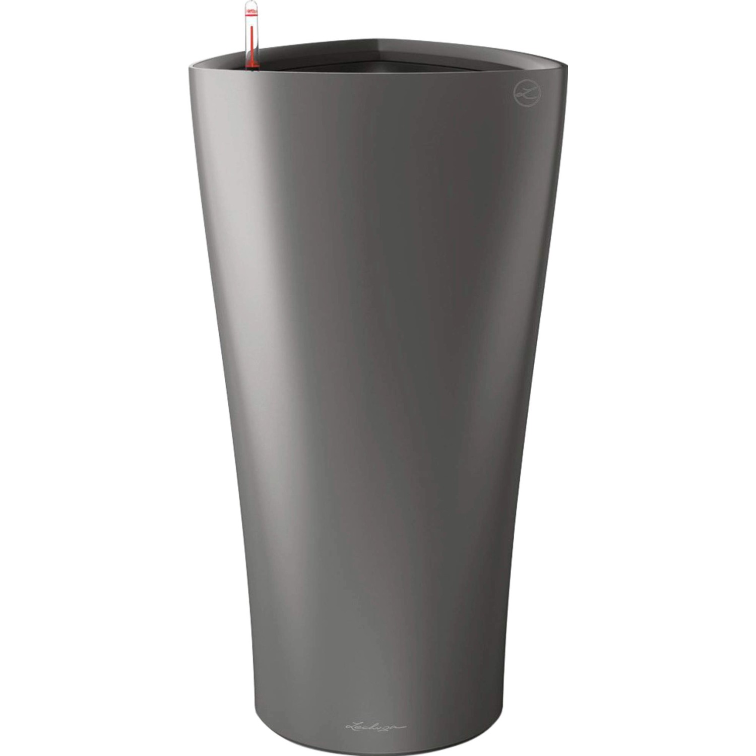 Lechuza Pflanzgefäß Delta Premium Ø 30 cm x 56 cm Anthrazit metallic von Lechuza