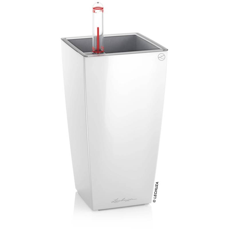 Lechuza® Pflanzgefäß Mini-Cubi Weiß hochglanz 10 cm x 10 cm Lechuza® Pflanzgefäß Mini-Cubi Weiß hochglanz 10 cm x 10 cm von Lechuza