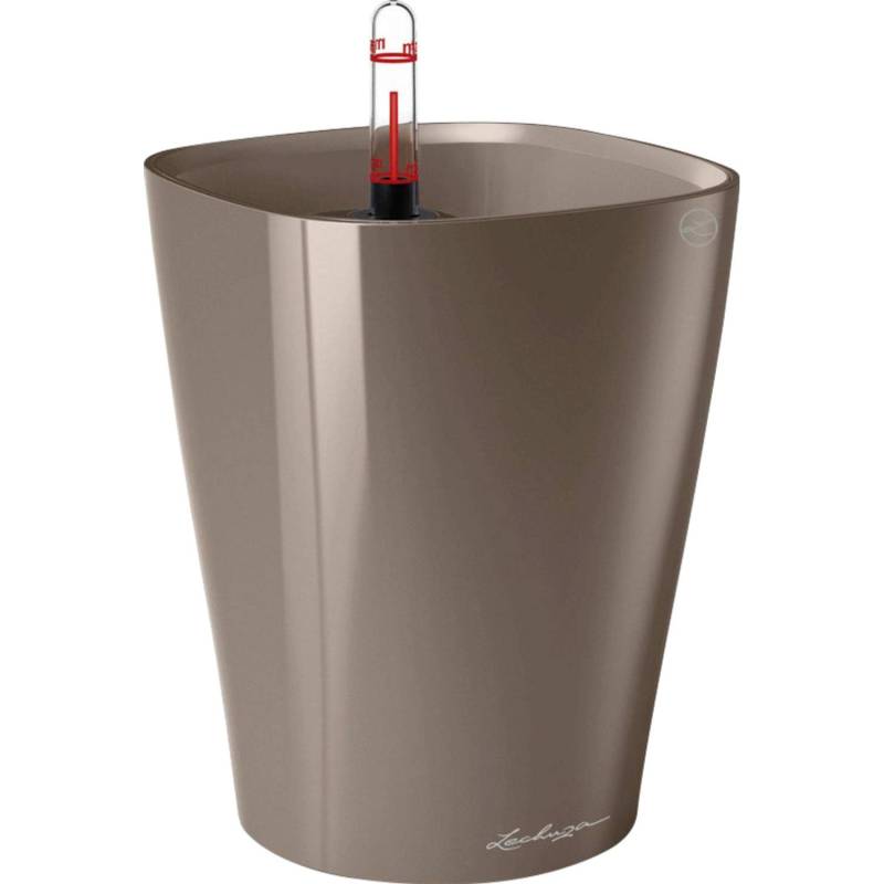 Lechuza Pflanzgefäß Mini-Deltini Taupe hochglanz Ø 10 cm Lechuza Pflanzgefäß Mini-Deltini Taupe hochglanz Ø 10 cm von Lechuza