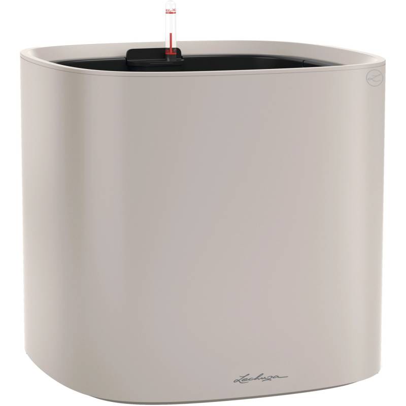 Lechuza Pflanzgefäß Pila Color Planter 35 cm x 35 cm x 33 cm Sandbraun von Lechuza