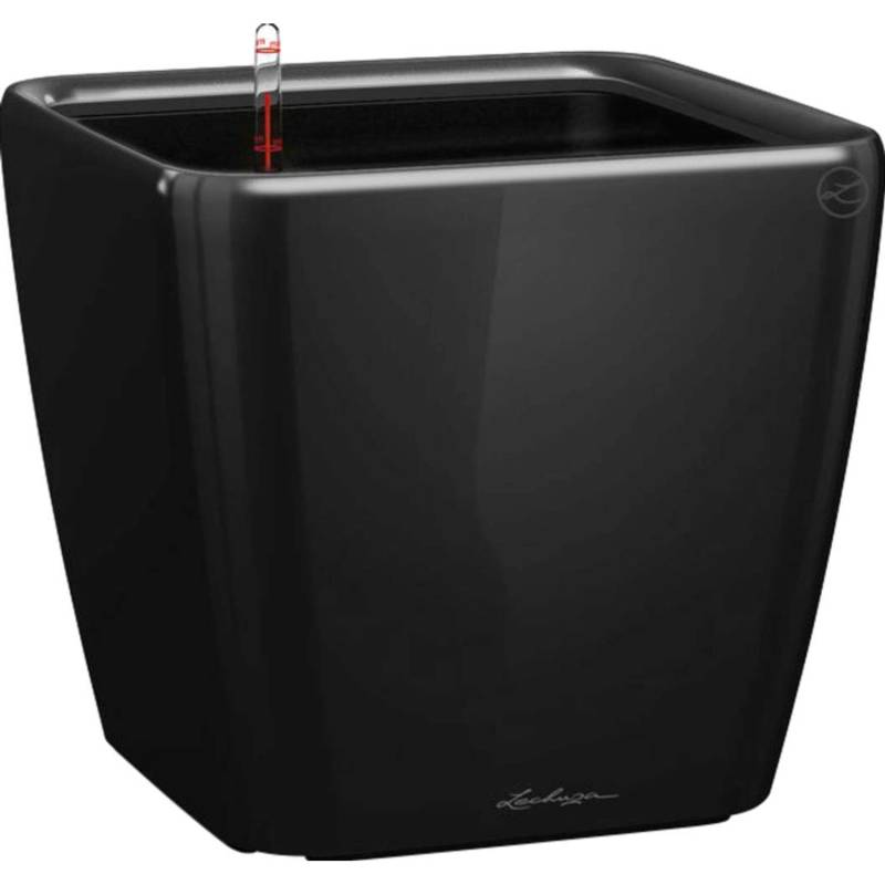 Lechuza® Pflanzgefäß Quadro Premium LS 22 cm x 22 cm x 21 cm Schwarz hochglanz Lechuza® Pflanzgefäß Quadro Premium LS 22 cm x 22 cm x 21 cm Schwarz hochglanz von Lechuza