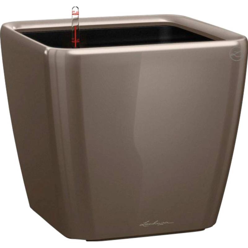 Lechuza Pflanzgefäß Quadro Premium LS 50 cm x 50 cm x 47 cm Taupe hochglanz Lechuza Pflanzgefäß Quadro Premium LS 50 cm x 50 cm x 47 cm Taupe hochglanz von Lechuza
