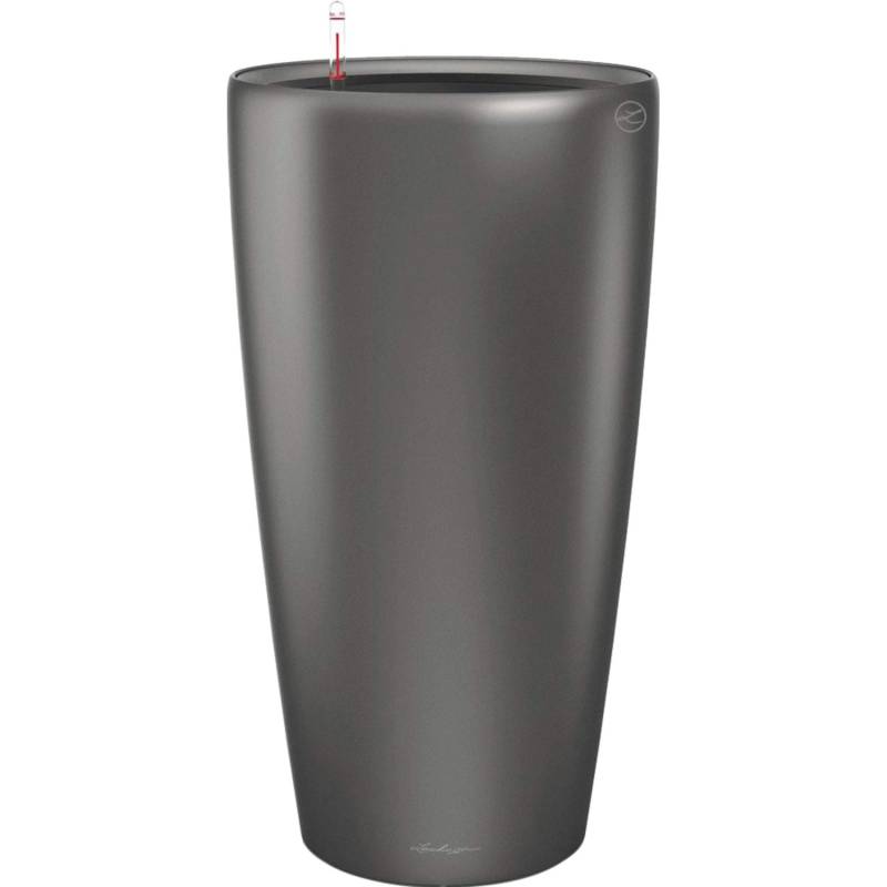 Lechuza Pflanzgefäß Rondo Premium Ø 32 cm x 56 cm Anthrazit metallic von Lechuza