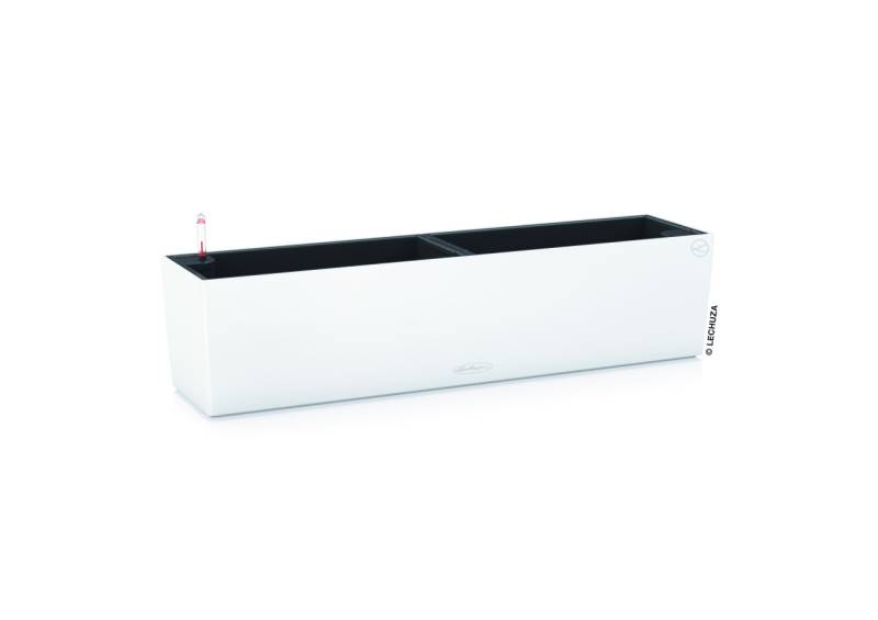 Lechuza Pflanzkasten Balconera Color 80 cm Kunststoff weiß von Lechuza