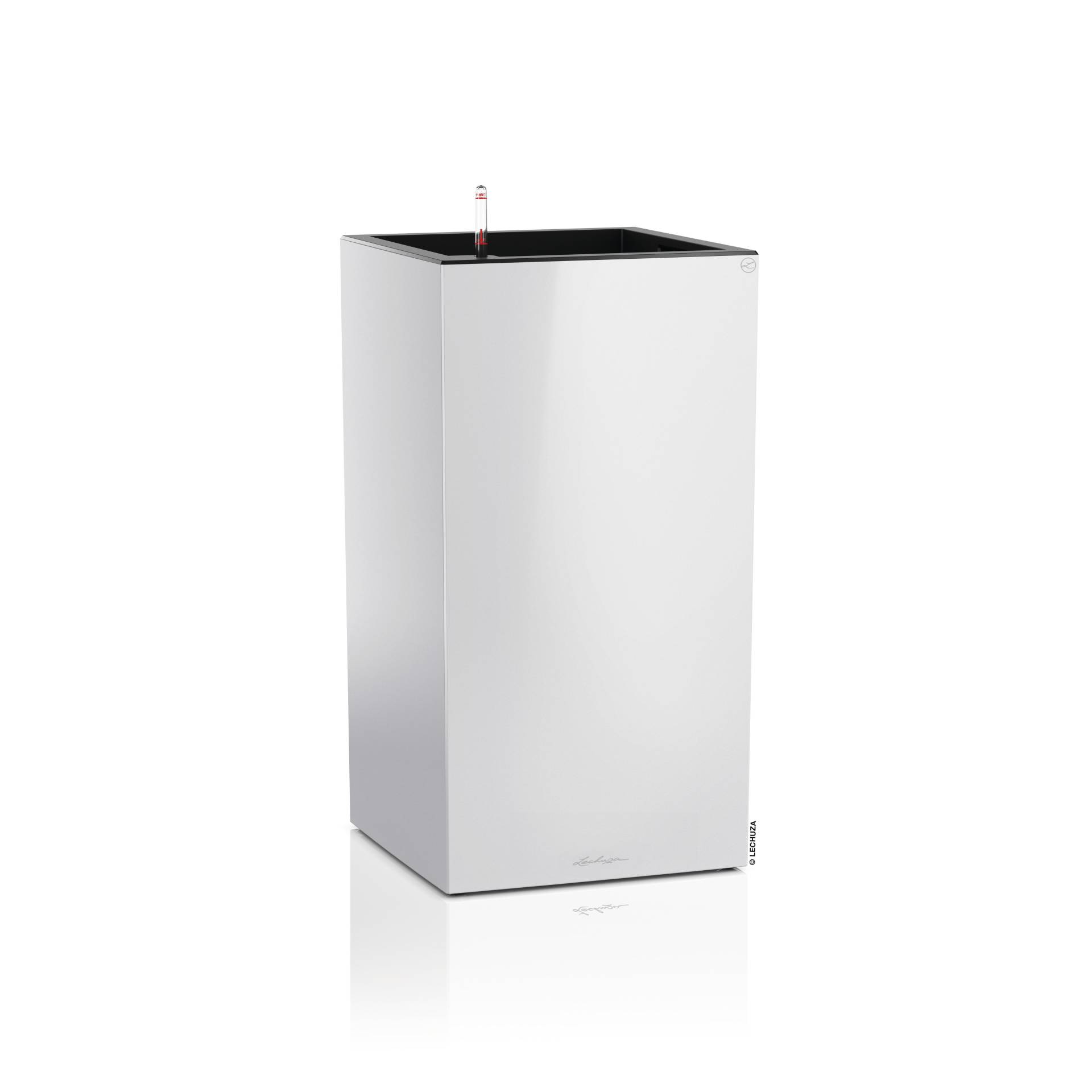 Lechuza Pflanzkübel hoch Canto Premium High 40 weiß glanz von geobra Brandstätter Stiftung & Co. KG LECHUZA