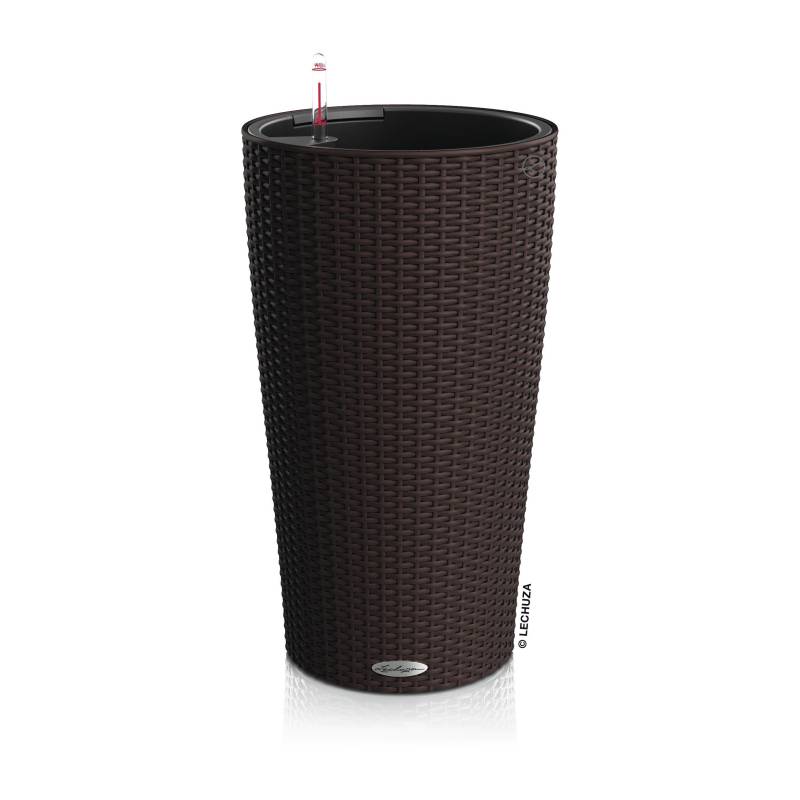 Lechuza Pflanzkübel hoch Cilindro Cottage 23 mokka braun Lechuza Pflanzkübel hoch Cilindro Cottage 23 mokka braun von geobra Brandstätter Stiftung & Co. KG LECHUZA