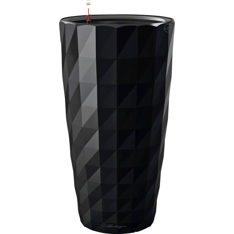Lechuza Pflanzsäule Diamante Premium Schwarz Hochglanz Ø 40 cm Bewässerungssys. von Lechuza