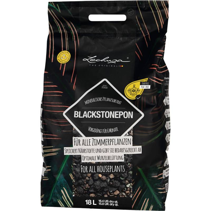 Lechuza Pflanzsubstrat Blackstone Pon 18 l Schwarz Lechuza Pflanzsubstrat Blackstone Pon 18 l Schwarz von Lechuza