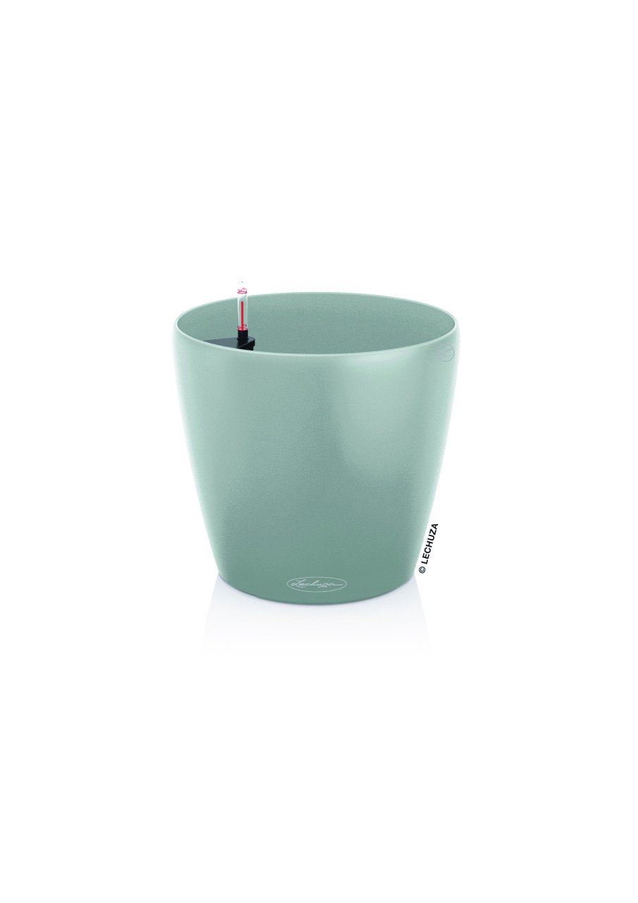 Lechuza Pflanztopf Classico Eco 28 cm Kunststoff hellgrau von Lechuza