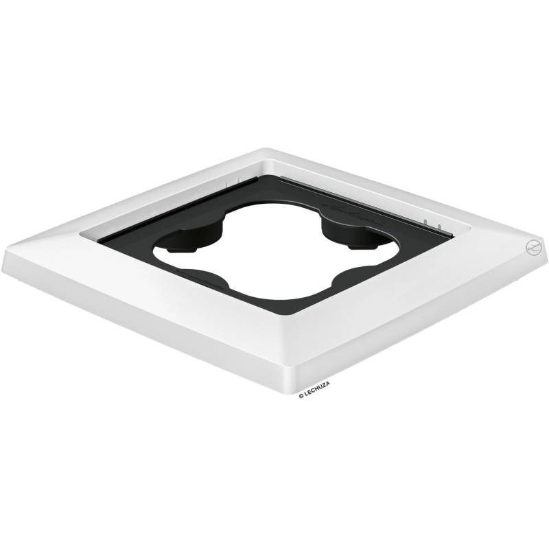 Lechuza Rolluntersetzer Cubico 30 Weiß 32 cm x 32 cm von Lechuza