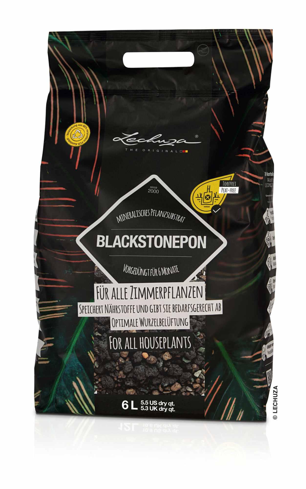 Lechuza Substrat Blackstonepon 6L vorgedüngt 19555 Lechuza Substrat Blackstonepon 6L vorgedüngt 19555 von geobra Brandstätter Stiftung & Co. KG LECHUZA
