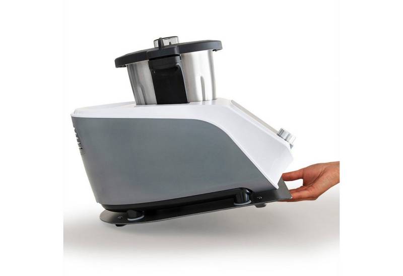 Leckerhelfer - automatisch Lecker Ablageregal Gleitbrett für SILVERCREST ® MONSIEUR CUISINE CONNECT, Komplett-Set, Made in Germany von Leckerhelfer - automatisch Lecker