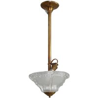 Jugendstil Leuchter, Ezan, Frankreich 1920Er - 1930Er Jahre von LeclaireDesign