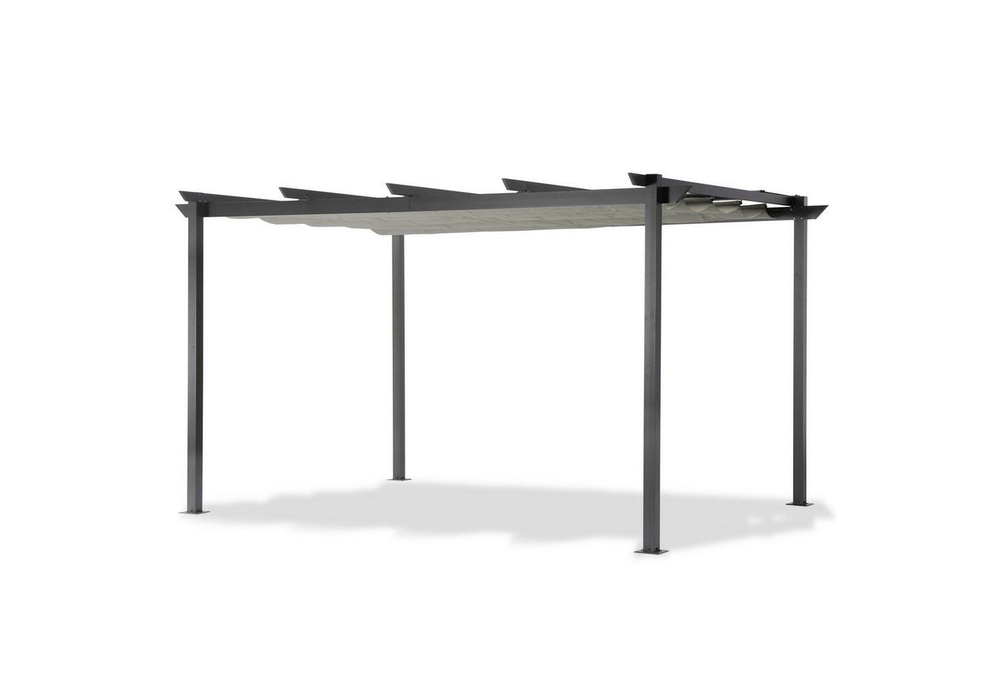 Leco Pergola Pergola – stilvolle Aluminium Pergola 4 x 3 m, BxTxH: 400x293x225 cm, Gestell aus Aluminium und Stahlrohr pulverbeschichtet Leco Pergola Pergola – stilvolle Aluminium Pergola 4 x 3 m, BxTxH: 400x293x225 cm, Gestell aus Aluminium und Stahlrohr pulverbeschichtet von Leco