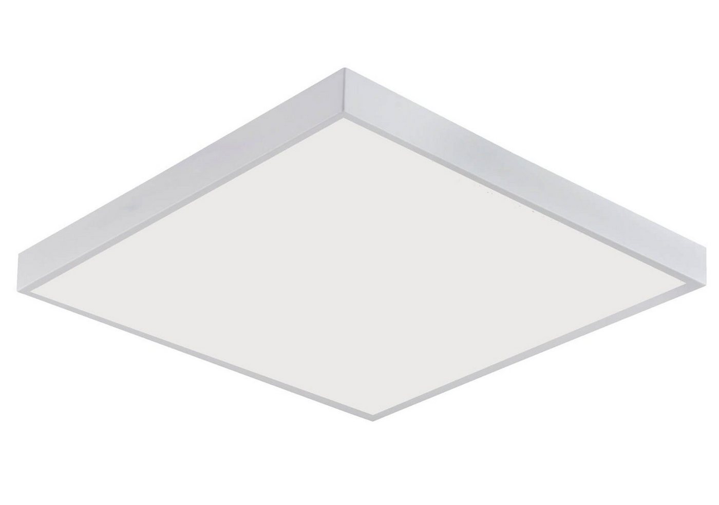 Lecom LED Deckenleuchte 62x62 LED Slim Panel Aufbaurahmen zur Aufputzmontage für 62x62 Panel, LED fest integriert, LED Panele mit Aufputzrahmen 40w Kaltweiß 62x62x43mm von Lecom