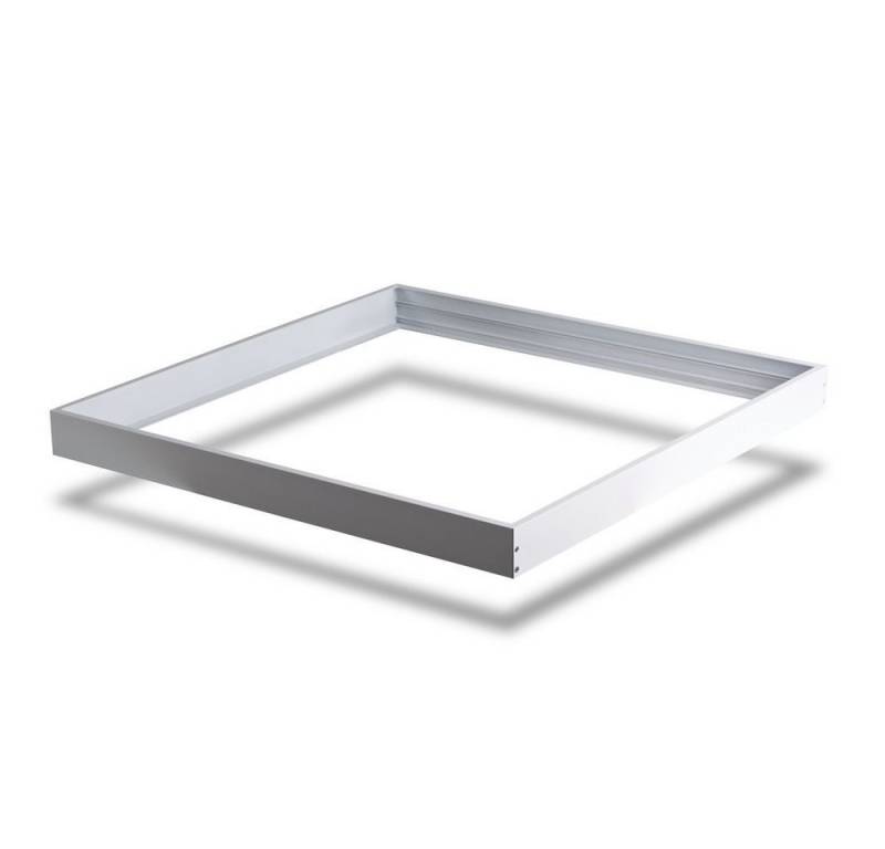 Lecom LED Panel LED Panel Rahmen Aufbaurahmen Aufputzmontage Aufbau Montagerahmen, Extra Hoch 7cm für 60x60 LED Backlight Paneele von Lecom