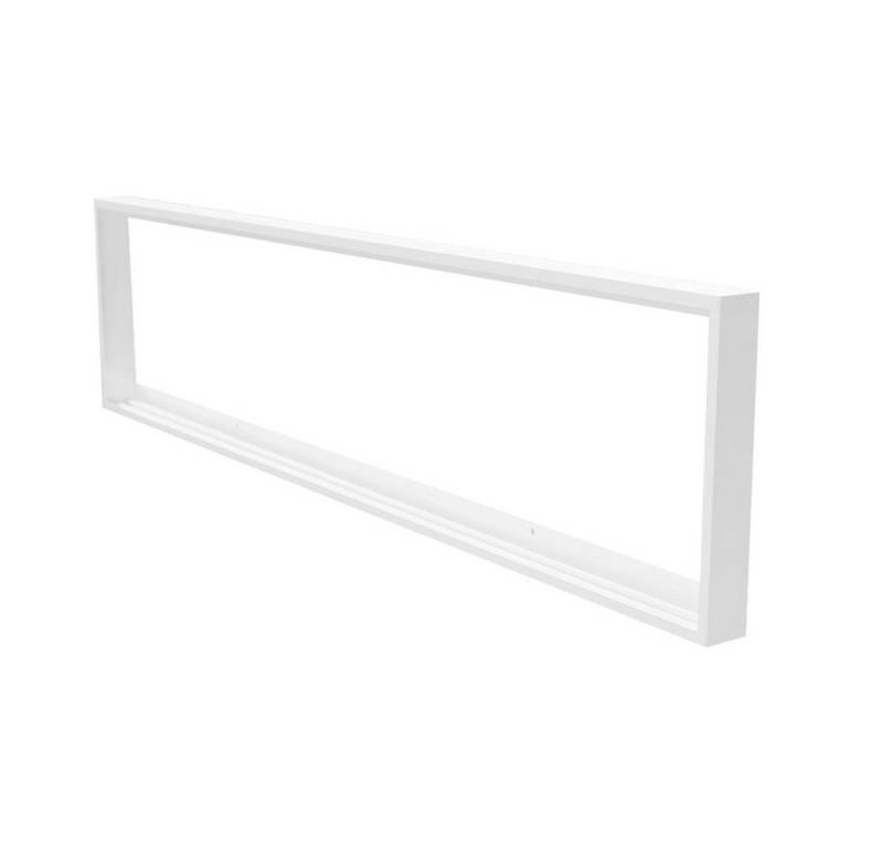 Lecom LED Panel LED Panel Rahmen Aufbaurahmen Aufputzmontage Aufbau Montagerahmen, Extra Hoch 7 cm für alle LED 120x30 LED Backlight Paneele von Lecom