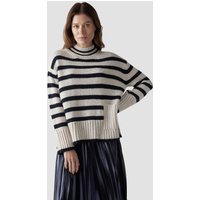 LeComte Strickpullover "LeComte Stilvoller Strickpullover mit klassischem Streifenmuster" von Lecomte