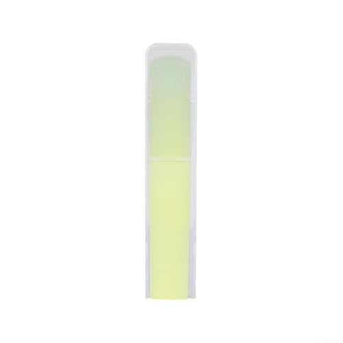 13er Set für Klarinettenblätter Stärke 2 5 für optimale Vibration und Langlebigkeit (gelb) von Lecreatekit