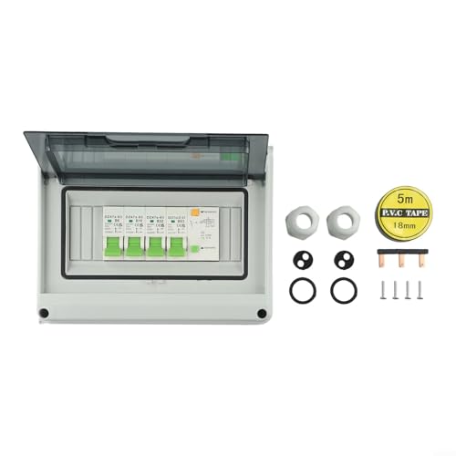 3-Wege-Verteilerkasten für 63 A RCD und 3MCB-Schutz bei schlechtem Wetter 3-Wege-Verteilerkasten für 63 A RCD und 3MCB-Schutz bei schlechtem Wetter von Lecreatekit