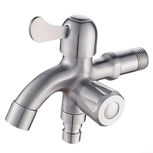 304 Edelstahl Dual Outlet Küchenspüle Wasserhahn Wasserhahn Splitter Anschluss mit Umleitung für Küche Badezimmer Waschbecken 304 Edelstahl Dual Outlet Küchenspüle Wasserhahn Wasserhahn Splitter Anschluss mit Umleitung für Küche Badezimmer Waschbecken von Lecreatekit