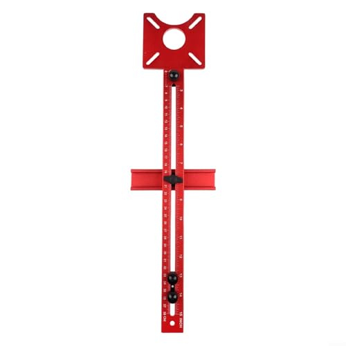4-in-1-Schrank-Hardware-Vorrichtung, Fräs-Halterung, Führungsvorrichtung, Aluminium-Tischplatte, automatischer Stanzer für Holzbearbeitung von Lecreatekit