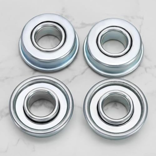 4 x Radlager, Kugellager, Radlager für Rasenmäher, reibungsloser Betrieb für Ihre Rasentraktorräder, ersetzt abgenutzte oder beschädigte Lager auf Rasentraktorrädern 4 x Radlager, Kugellager, Radlager für Rasenmäher, reibungsloser Betrieb für Ihre Rasentraktorräder, ersetzt abgenutzte oder beschädigte Lager auf Rasentraktorrädern von Lecreatekit