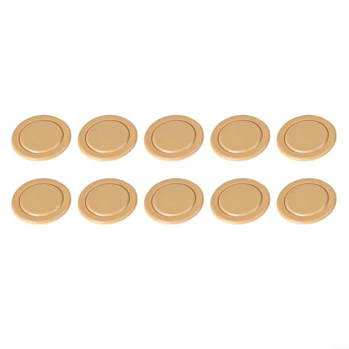 5,1 cm Schirmlochabdeckung für Gartentisch im Freien, PVC-Kunststoff für Wetterbeständigkeit (10 Stück) von Lecreatekit