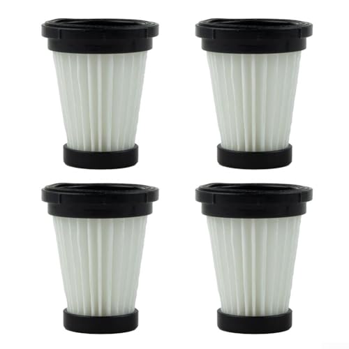 Akku-Staubsaugerfilter, Ersatz-HEPA-Filter, Haushaltsreinigung, Kehrmaschinenfilter für Moosoo K12 K13 (4 Stück) von Lecreatekit