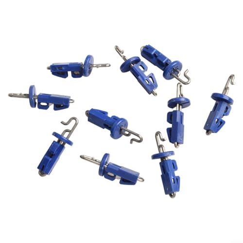 Angelhaken-Entriegelungs-Clips, 10 Stück, für effektive Angelköder von Lecreatekit