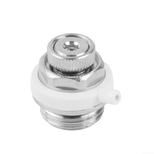 Automatisches Entlüftungsventil, Lüftungsschlitz-Heizkörperventil mit Abschaltkappe, 3 Belüftungsöffnungen für BSP für Heizkörper, Wasserquellscheiben (1 Stück) von Lecreatekit