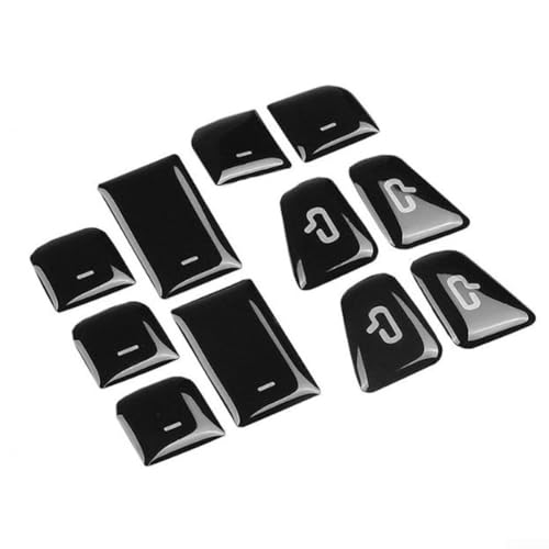 Autotür Glas Lift Button Panel Patch kompatibel mit Tesla für Modelle Set von elf von Lecreatekit