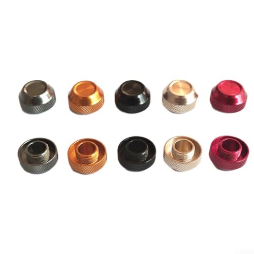 Baitcast-Rollen Wartung Essential Spool Control Button und Abdeckung für Modelle F4, F6 (schwarz) von Lecreatekit