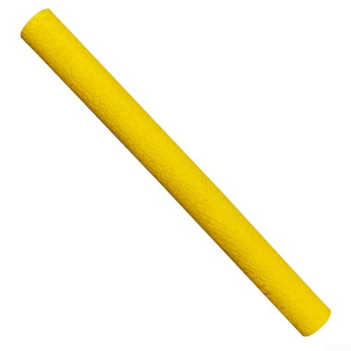 Billard-Queue-Griff, Gummi-Griffhülse, rutschfester Silikon-Griffschutz, verbesserte Kontrolle, rutschfeste Textur (gelb) von Lecreatekit