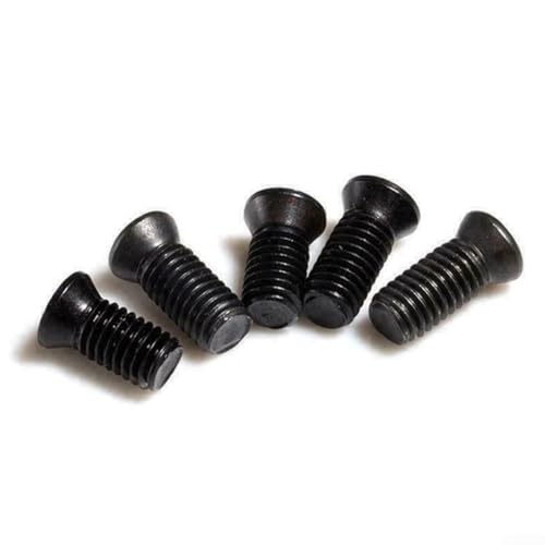 CNC-Drehmaschine, Schraubendreher-Bit-Sets, Torx-Schrauben, 20 Stück, zum Ersetzen von Hartmetall-Einsätzen, passend für M2 bis M5 Größen (M-3 x 10) von Lecreatekit