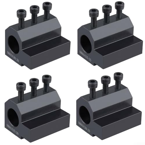 CNC-Drehmaschine Upgrade Zuverlässige SBHA gerader Schaft Werkzeug Pfostenhalter Minimaler Abrieb an Werkzeugen (20-20) von Lecreatekit