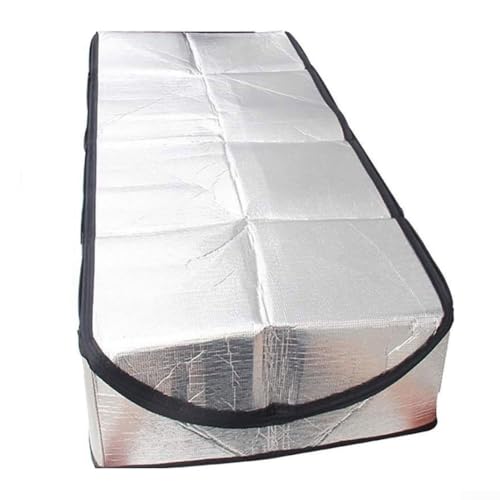 Dachboden-Hitzeschild, Dachbodentürisolierung, doppellagige Aluminiumfolie, Isolierabdeckung mit verstärktem Reißverschluss für Treppenleiter Dachboden-Hitzeschild, Dachbodentürisolierung, doppellagige Aluminiumfolie, Isolierabdeckung mit verstärktem Reißverschluss für Treppenleiter von Lecreatekit
