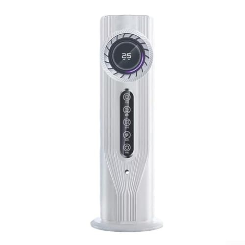 Desktop Air Cooler Portable Fan Humidifier, 3 in 1 Air Cooler Fan Humidifier With Quiet Operation Cooling For Home Office Bedroom (White) von Lecreatekit