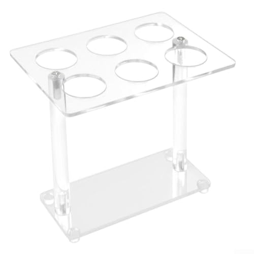 Desserthalter mit 6 Löchern für Eistüten, perfekt für festliche Dekoration und Feiern von Lecreatekit