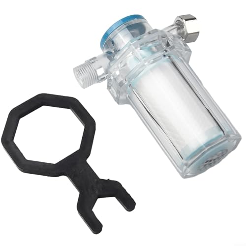 Duschfilter für Waschmaschine Wasser reduziert Ammoniak und Schwefelgeschmack (Wasserhahnfilter) von Lecreatekit