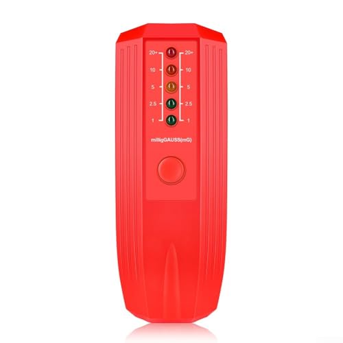 EMF Elektromagnetischer Tester bleiben leicht über potenzielle Strahlungsgefahren informiert (rot) von Lecreatekit